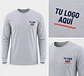 Polera Polo manga larga 100% algodón con bordado corporativo - Miniatura 4