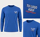 Polera Polo manga larga 100% algodón con bordado corporativo - Miniatura 5
