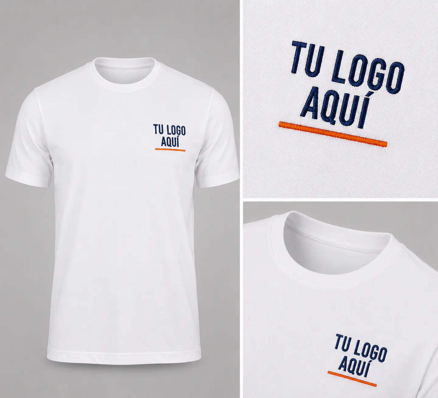 Polera Polo 100% algodón con bordado corporativo 3
