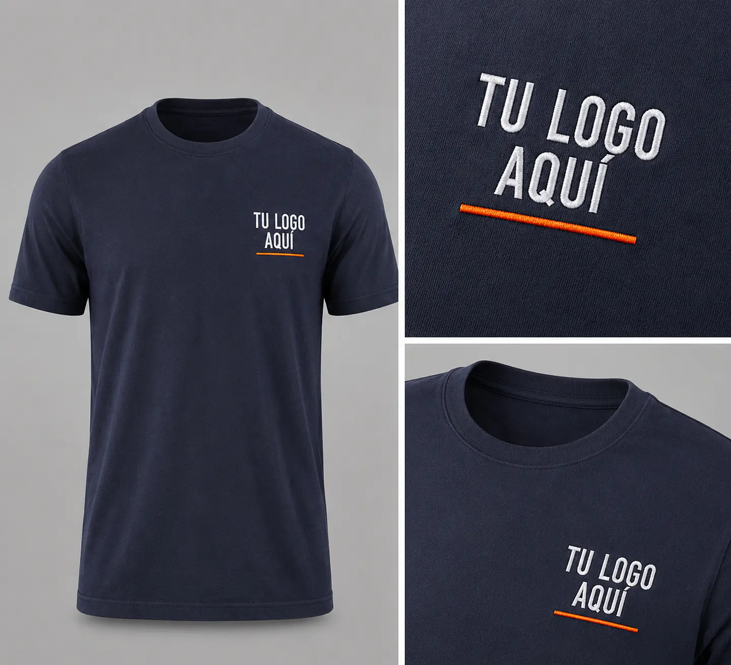 Polera Polo 100% algodón con bordado corporativo 4
