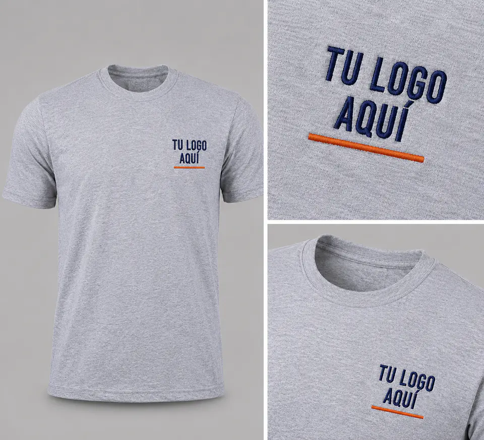 Polera Polo 100% algodón con bordado corporativo 6