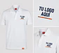 Polera piqué  60% algodón con bordado corporativo - Miniatura 1