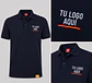 Polera piqué  60% algodón con bordado corporativo - Miniatura 2