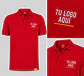 Polera piqué  60% algodón con bordado corporativo - Miniatura 7