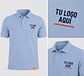 Polera piqué manga corta hombre 80% algodón con bordado corporativo - Miniatura 2