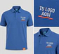 Polera piqué manga corta hombre 80% algodón con bordado corporativo - Miniatura 4