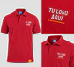 Polera piqué manga corta hombre 80% algodón con bordado corporativo - Miniatura 5