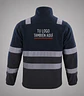 Polar con cinta reflectante hombre con bordado corporativo - Miniatura 6