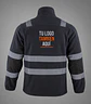 Polar con cinta reflectante hombre con bordado corporativo - Miniatura 8