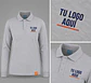Polera piqué hombre 80% algodón con bordado corporativo - Miniatura 6