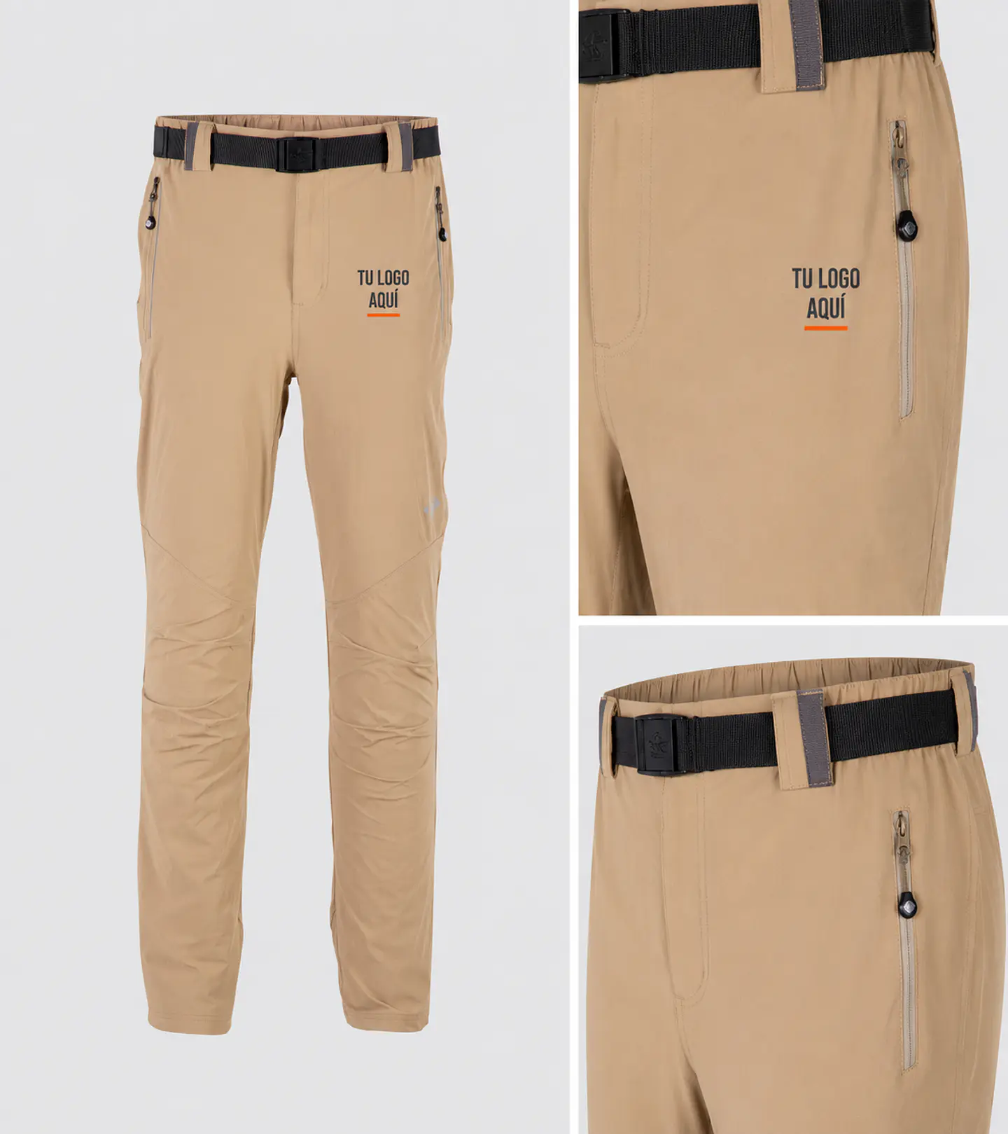 Pantalón de ripstop hombre con bordado corporativo 1