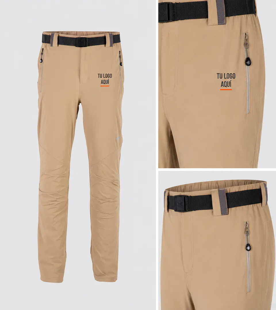 Pantalón de ripstop hombre con bordado corporativo 1
