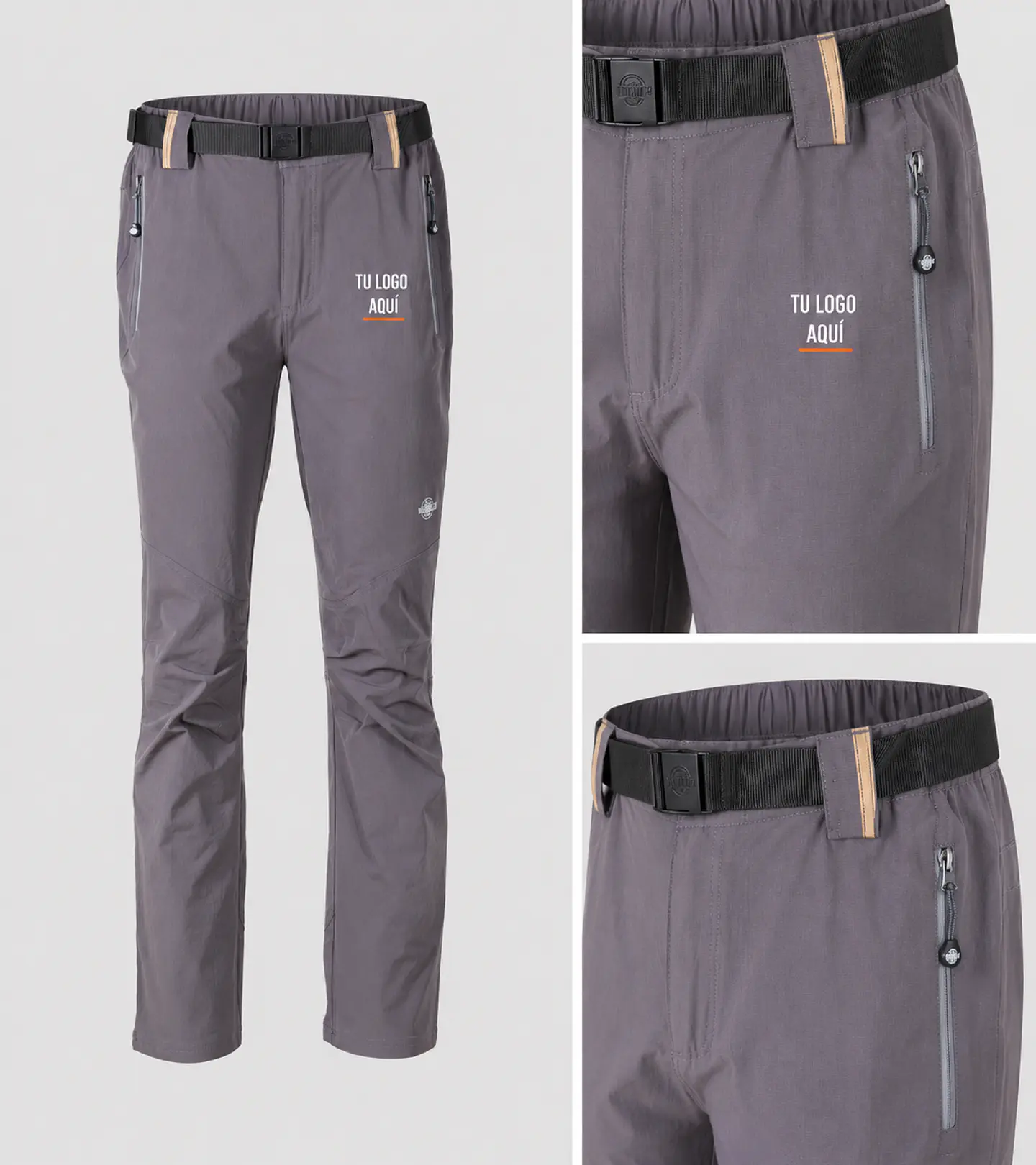 Pantalón de ripstop hombre con bordado corporativo 3