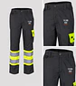 Pantalón Hi-Vis Clase 1 para hombre con bordado corporativo - Miniatura 1