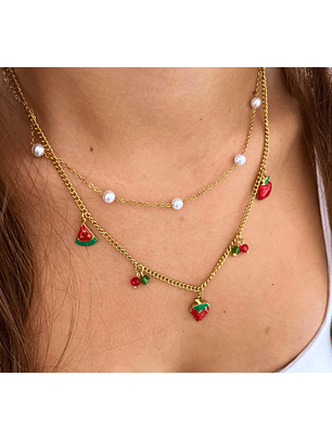 Doce encanto- Colar duplo