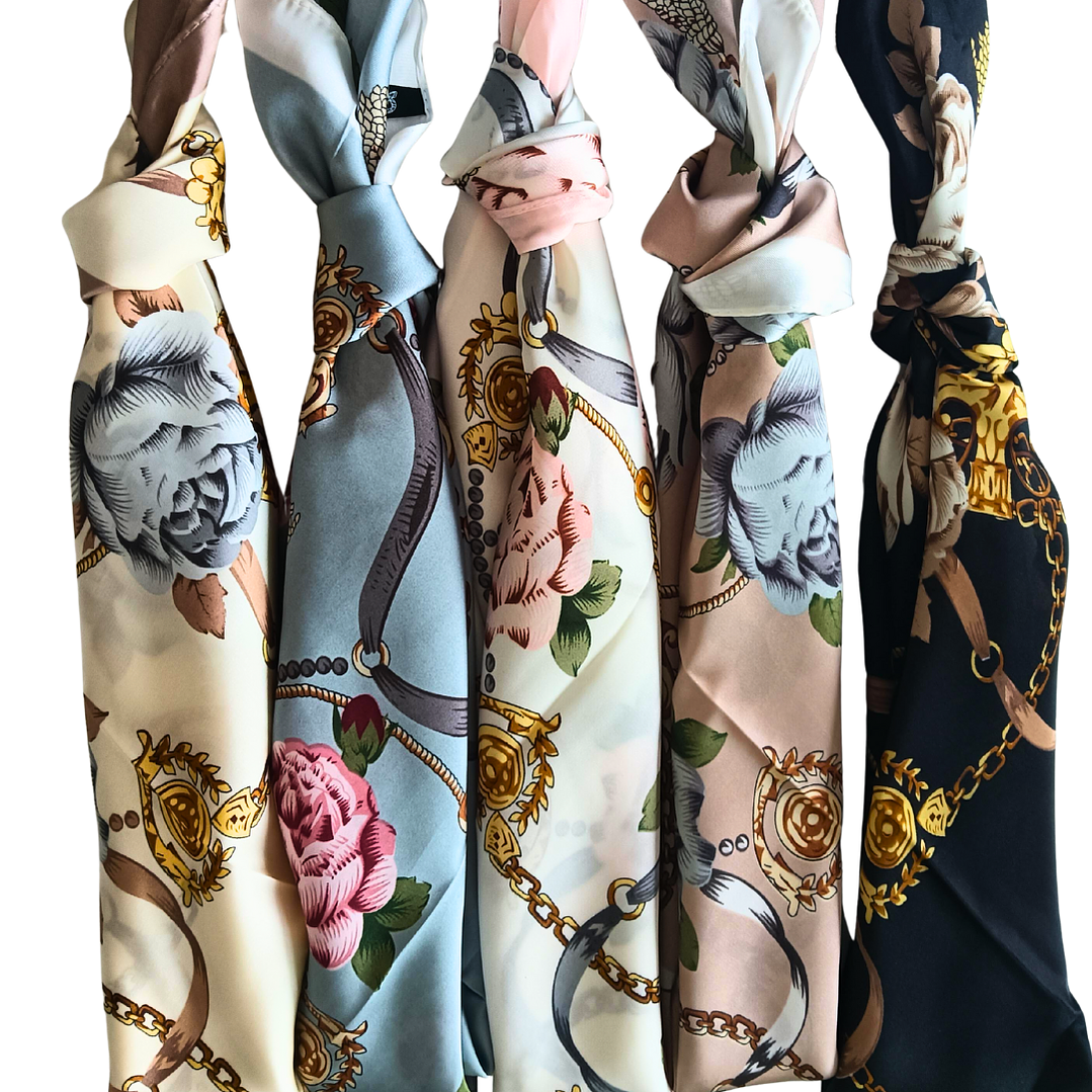 Lenço- Bandana acetinada 1