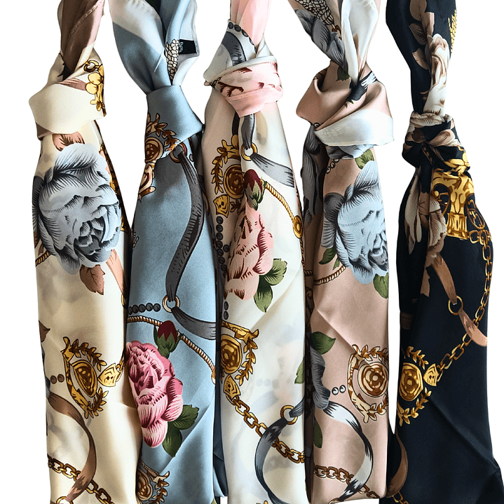 Lenço- Bandana acetinada 1