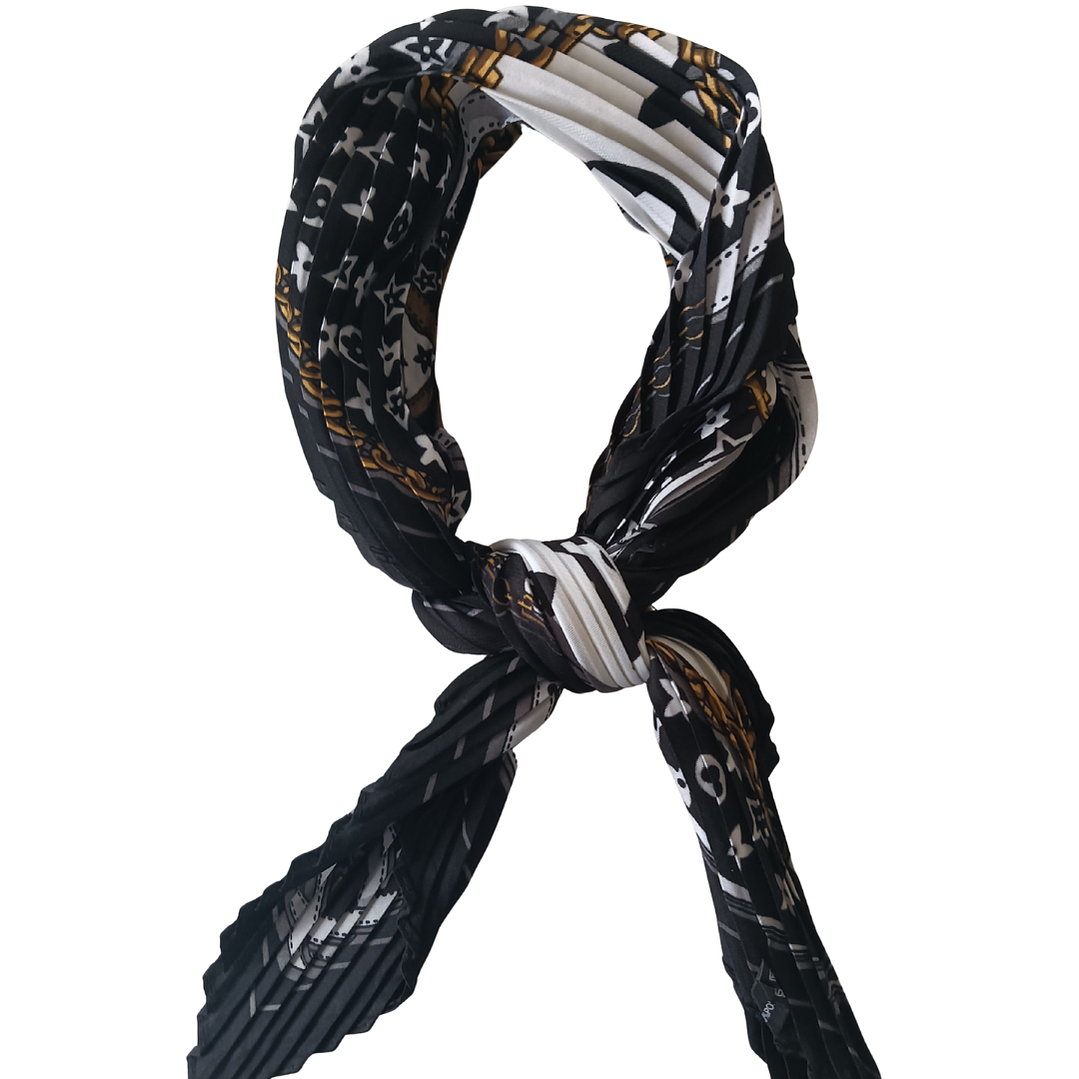 Bandana plissada estampafa 2