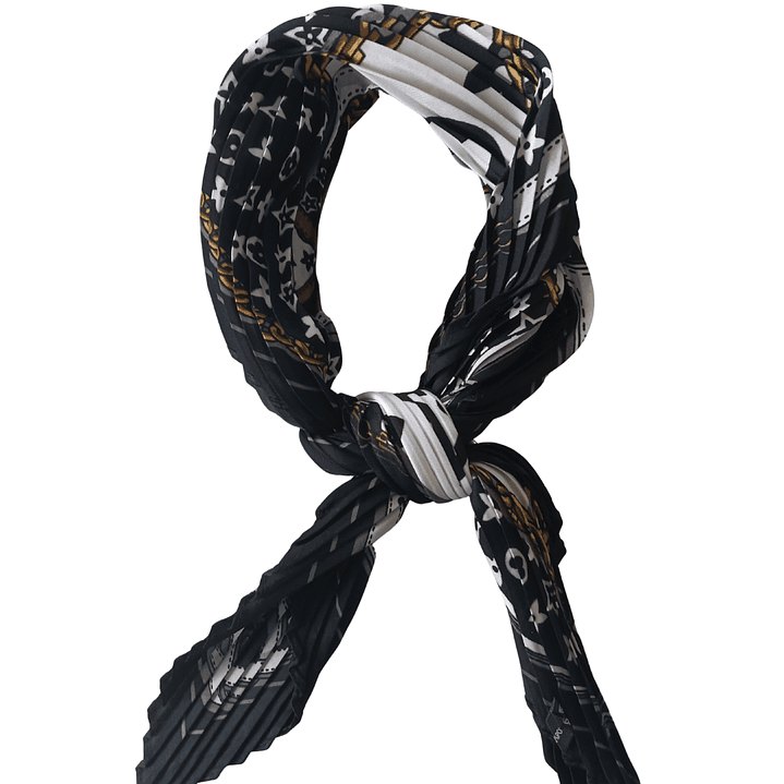 Bandana plissada estampafa 2