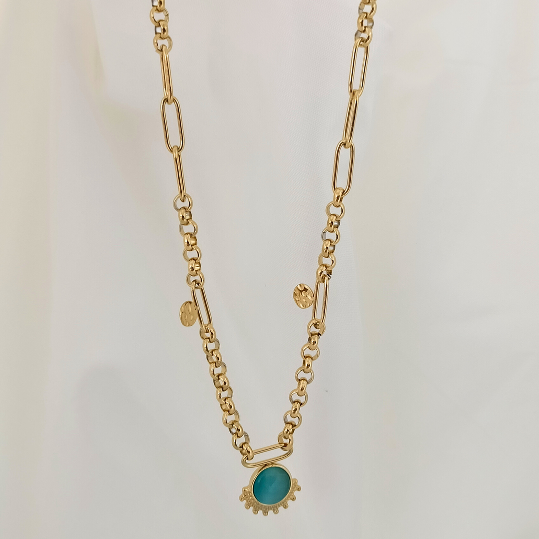  Colar Charm em Pedra 2