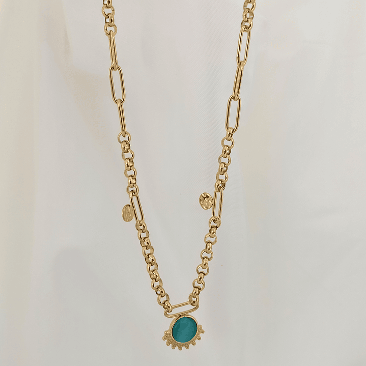  Colar Charm em Pedra 2