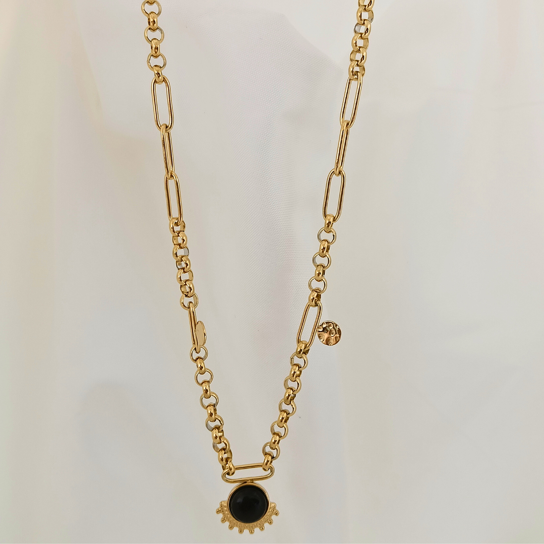  Colar Charm em Pedra 3