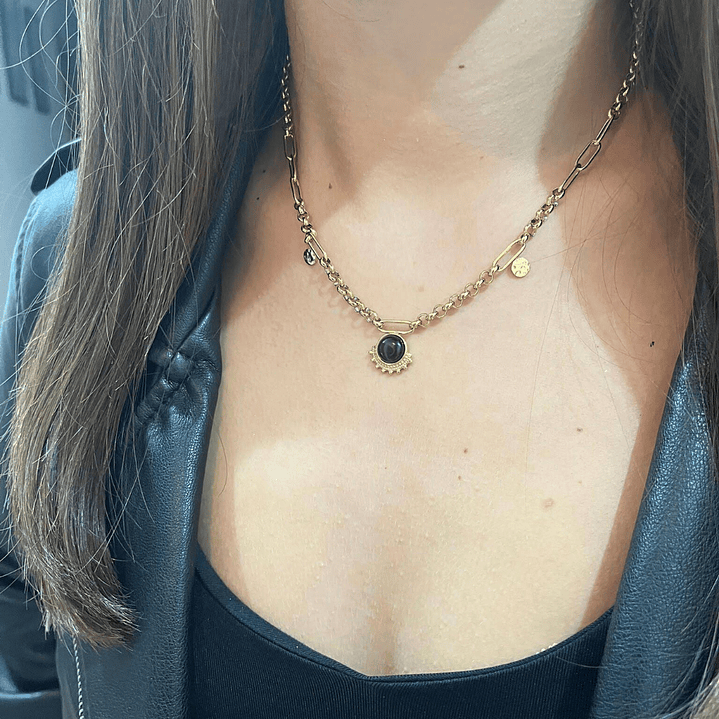  Colar Charm em Pedra 1