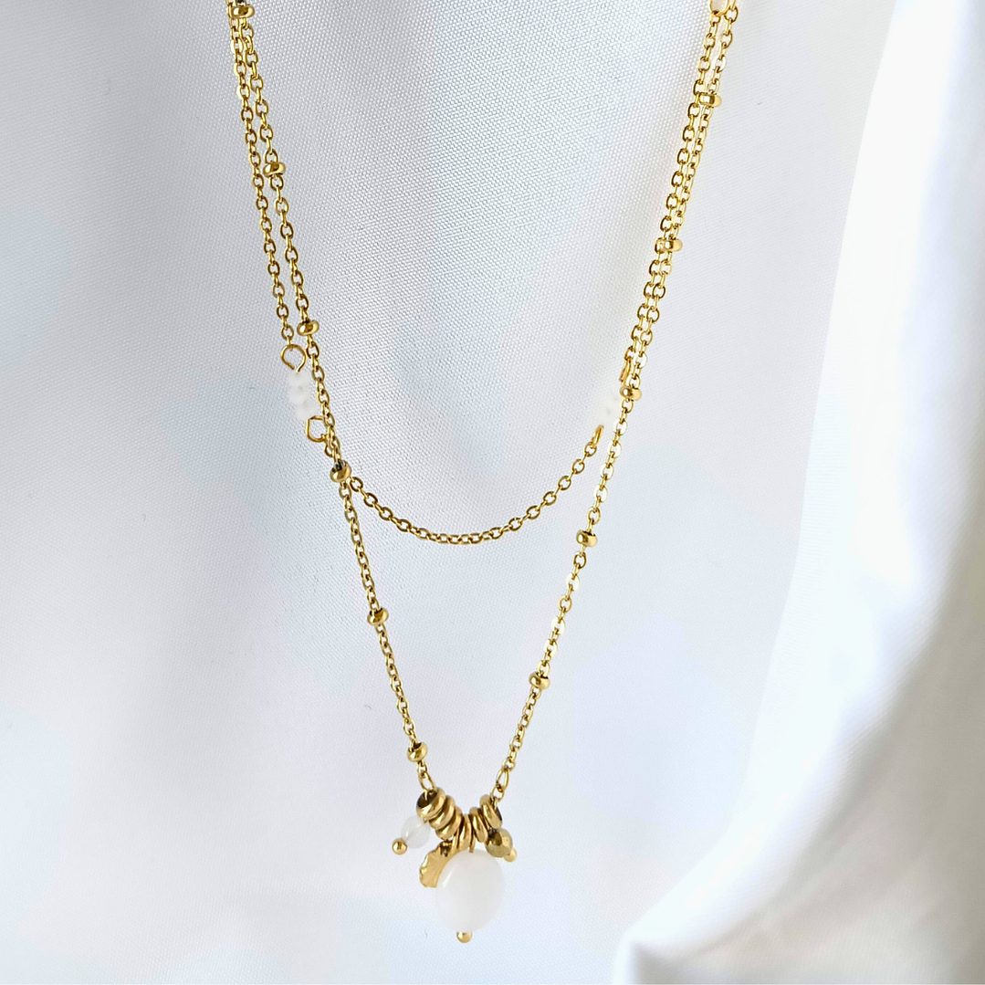 Paz - Colar em aço 1