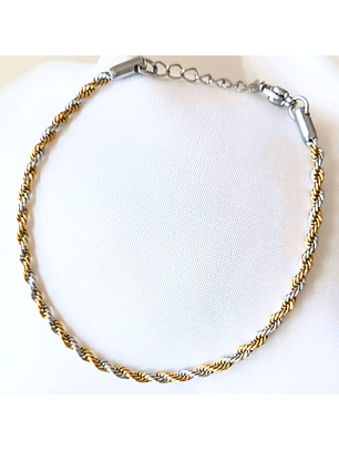 Combinação - Pulseira em aço