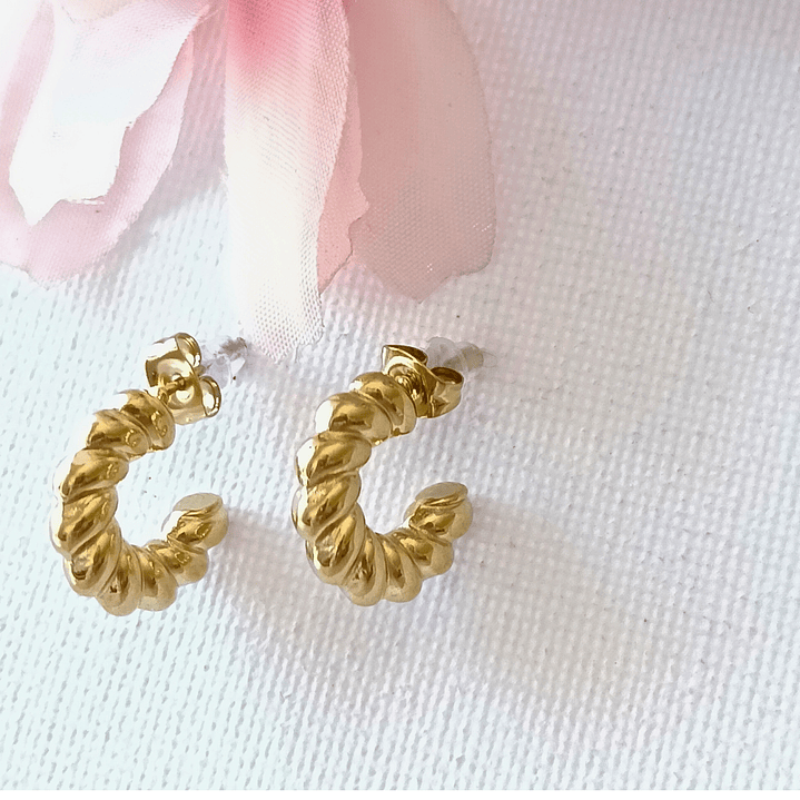 Argolas - Mini Trançadas 2