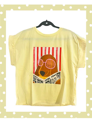 T-shirt dog urban 