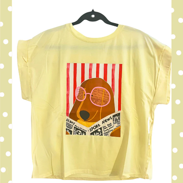 T-shirt dog urban  2