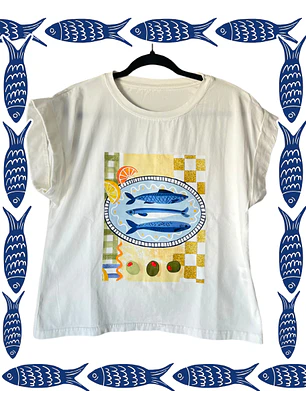  T-shirt Sardinha Club