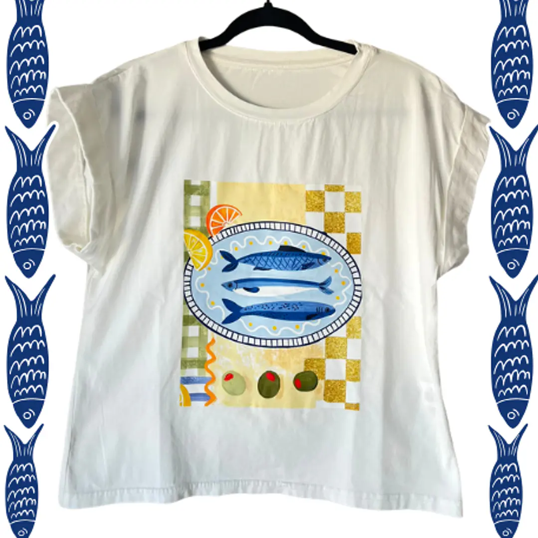  T-shirt Sardinha Club 2