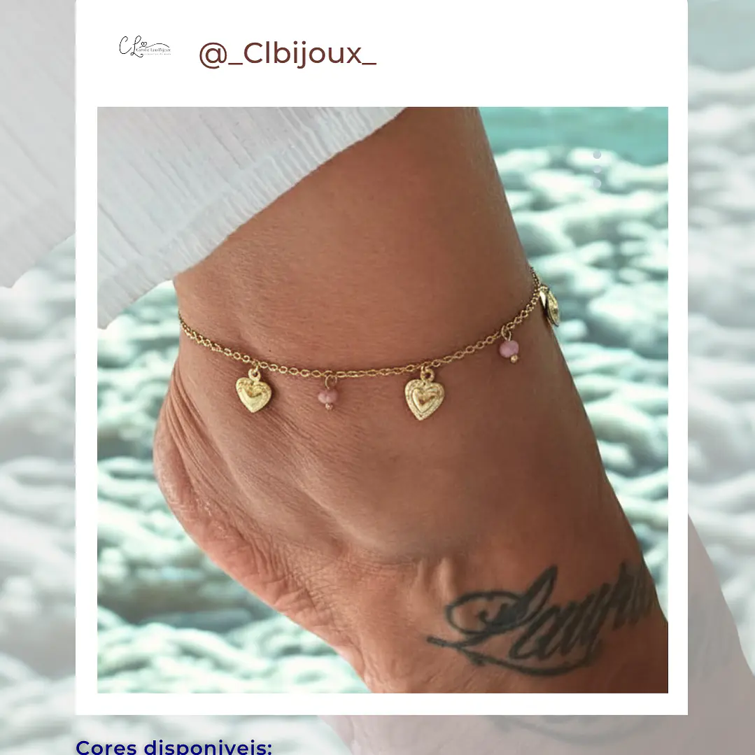 Pulseira de pé  1