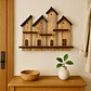 Repisa madera porta llaves - Casa Florencia - Miniatura 3