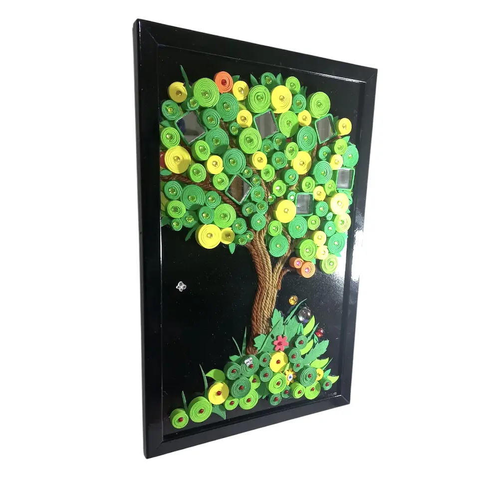 Cuadro árbol de la vida - Verde 2