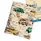 Funda para libros - Diseño Autos Retro - Miniatura 1