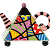 Tetera de Cerámica Pop Art Decorativa - Diseño Exclusivo