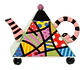 Tetera de Cerámica Pop Art Decorativa - Diseño Exclusivo - Miniatura 3