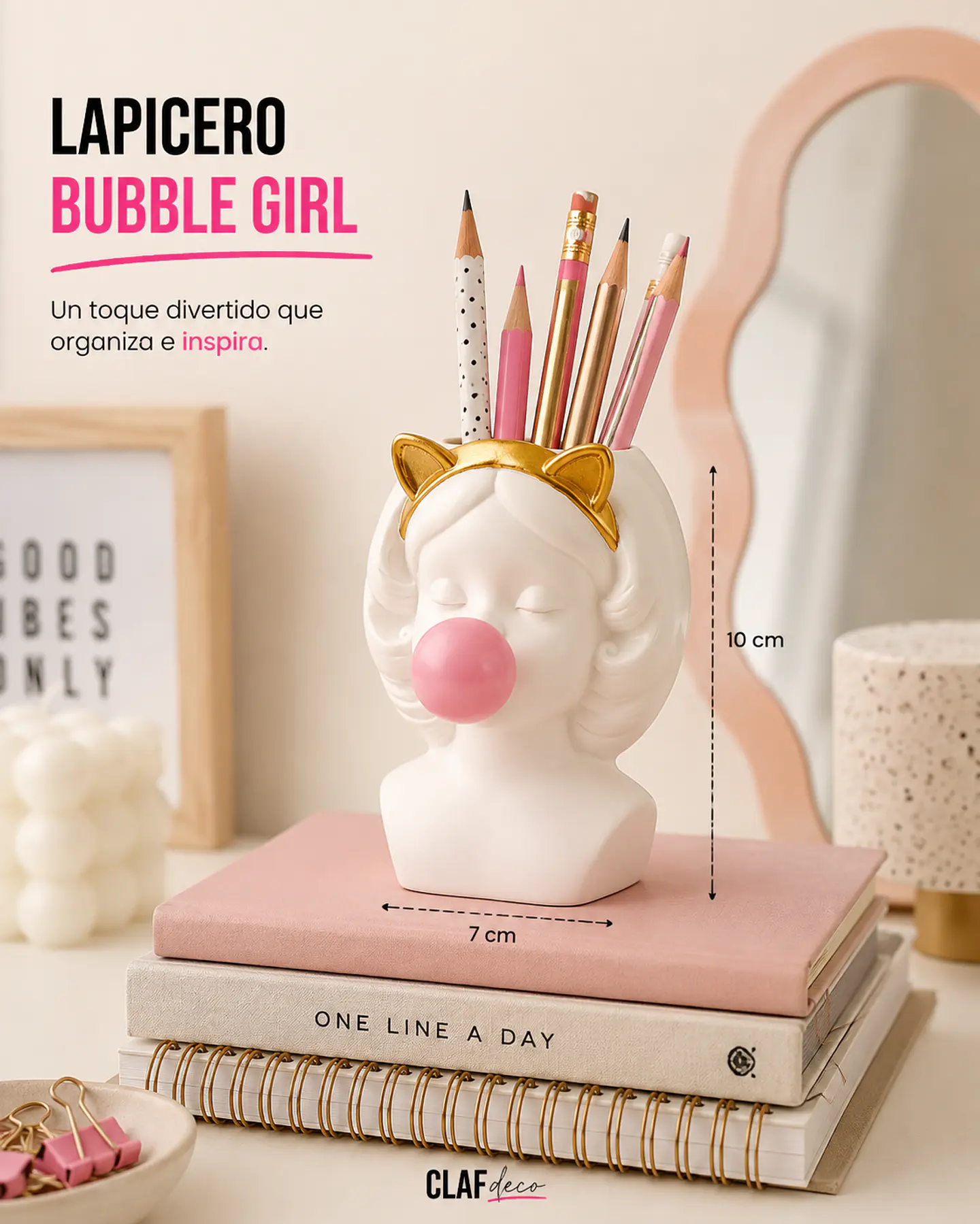 Lapicero Bubble Girl 2