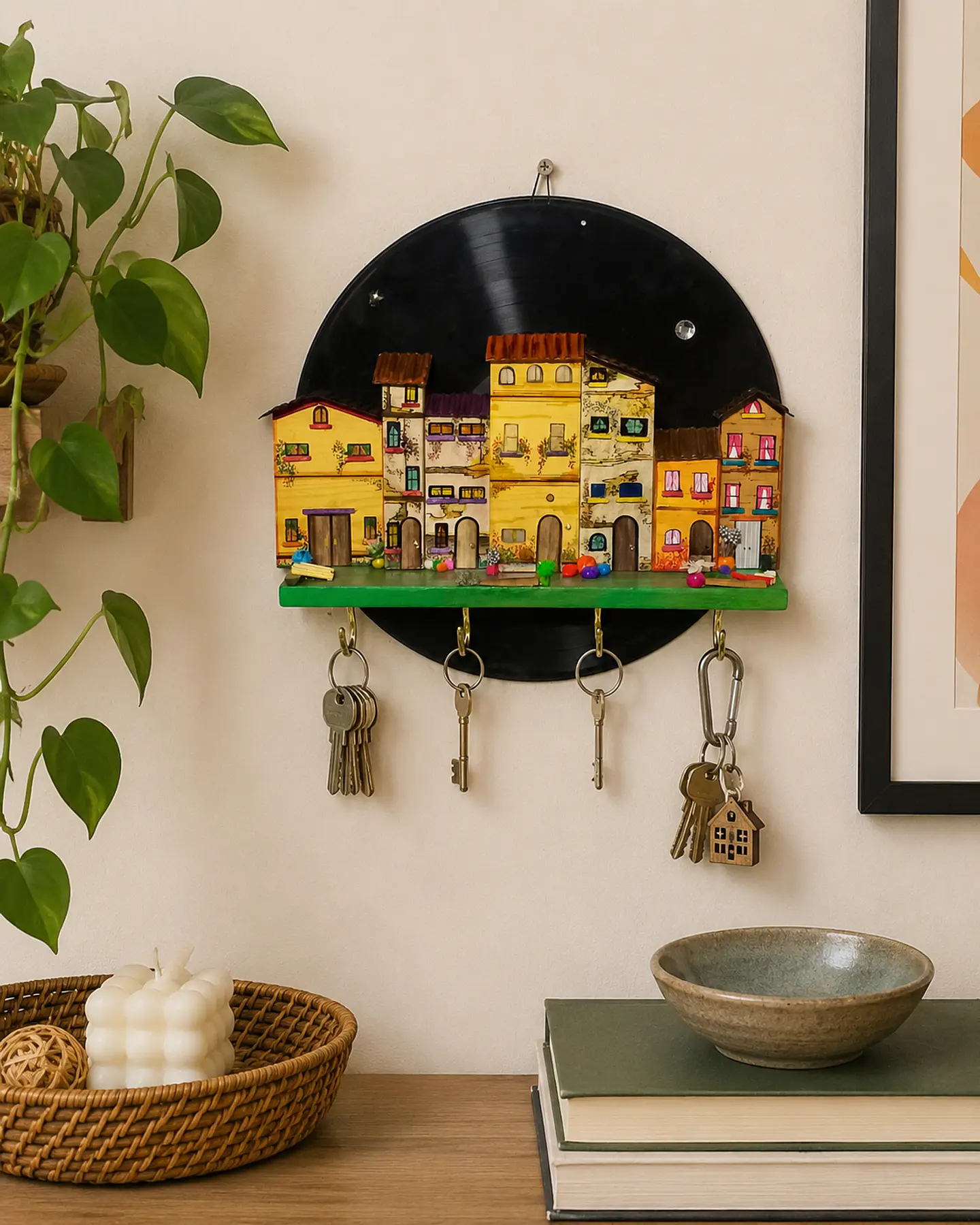 Portallaves Mural Pueblito 2