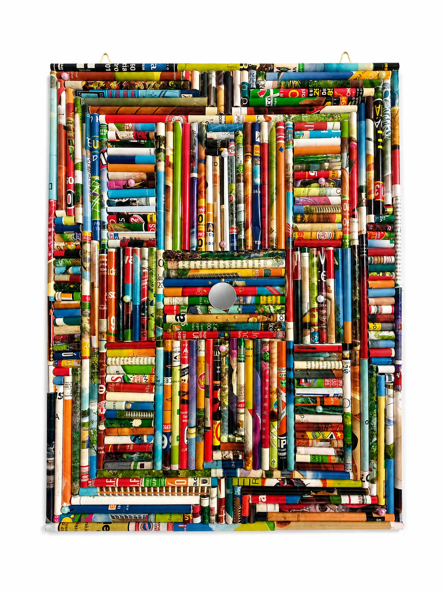 Cuadro Mosaico de Papel Reciclado 1