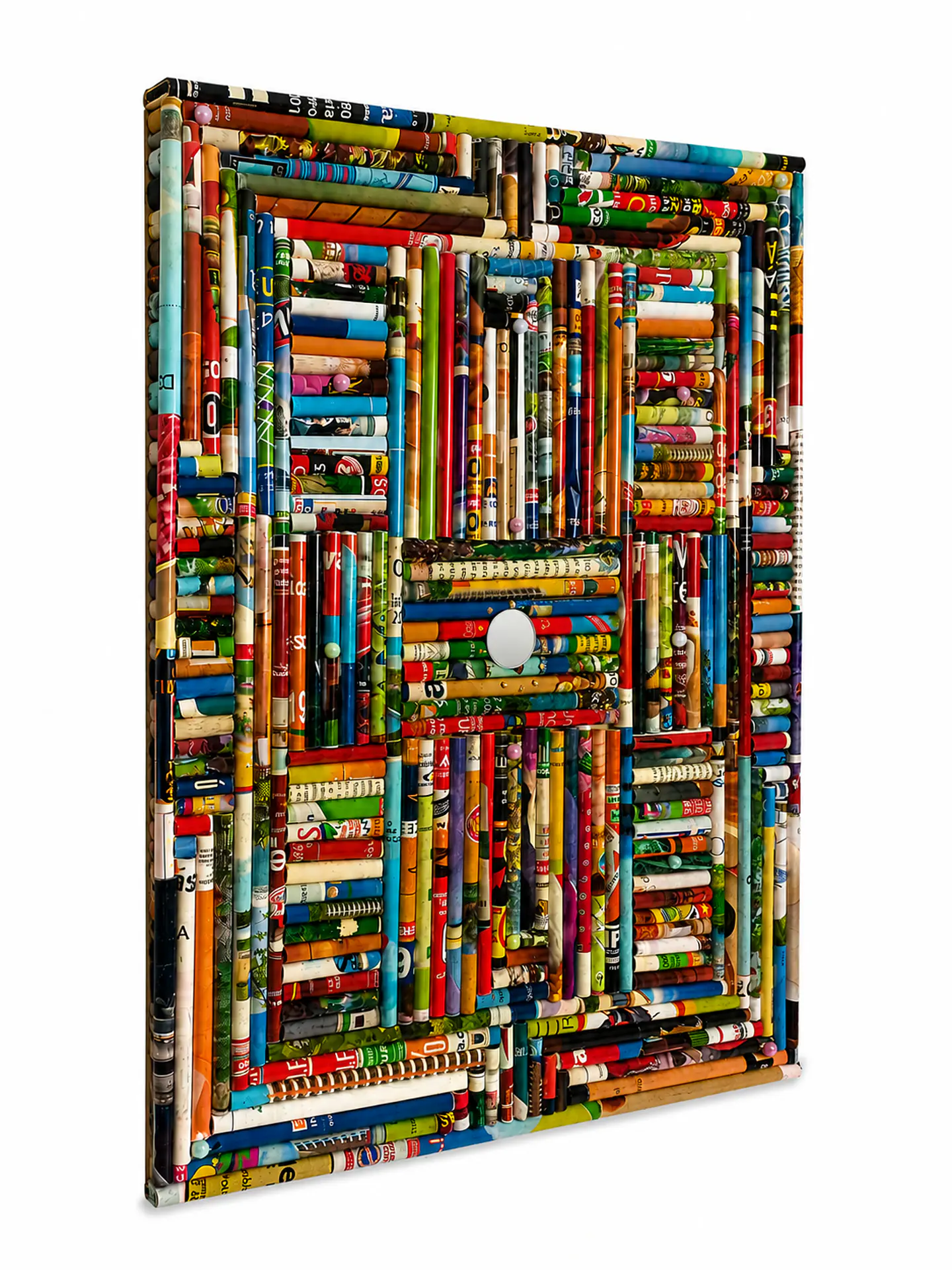 Cuadro Mosaico de Papel Reciclado 3