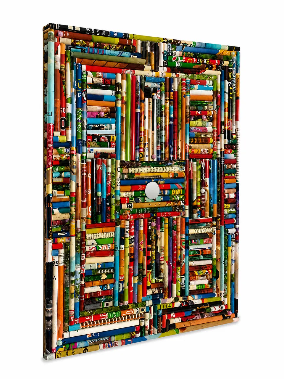 Cuadro Mosaico de Papel Reciclado 3