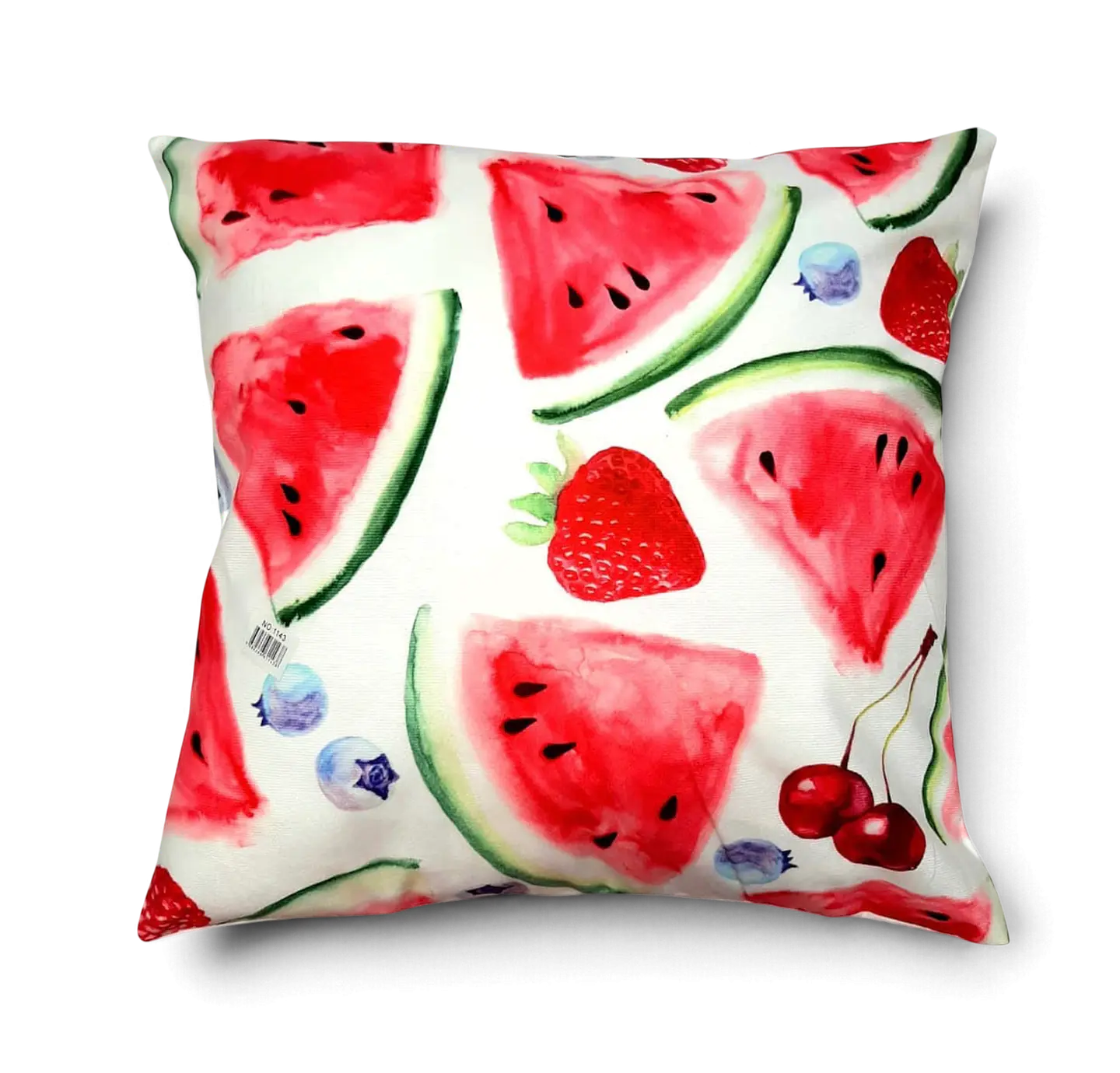 Funda de Cojín Sandías y Frutas 45x45 cm 1