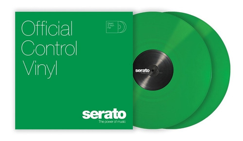 Serato Vinilo Time Code Verde 12 (par)