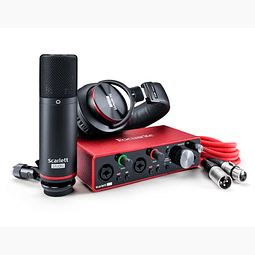 Pack Studio Focusrite Scarlett 2i2 Studio (3rd Gen)