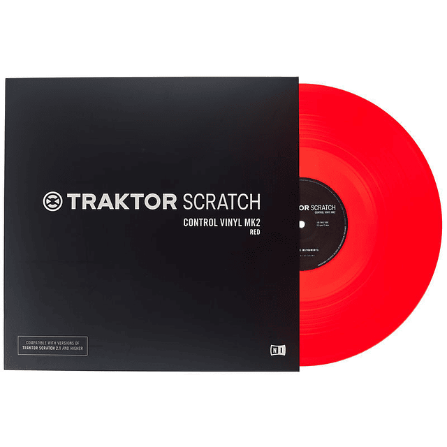 Traktor Control Vinyl MK2 Rojo