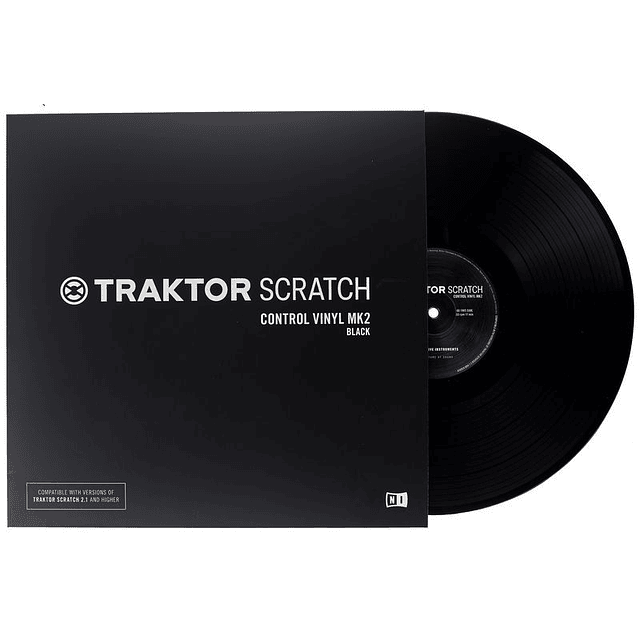 Traktor Control Vinyl MK2 Negro